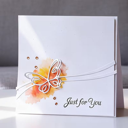 Butterfly Ribbon Design Metal Cutting Dies