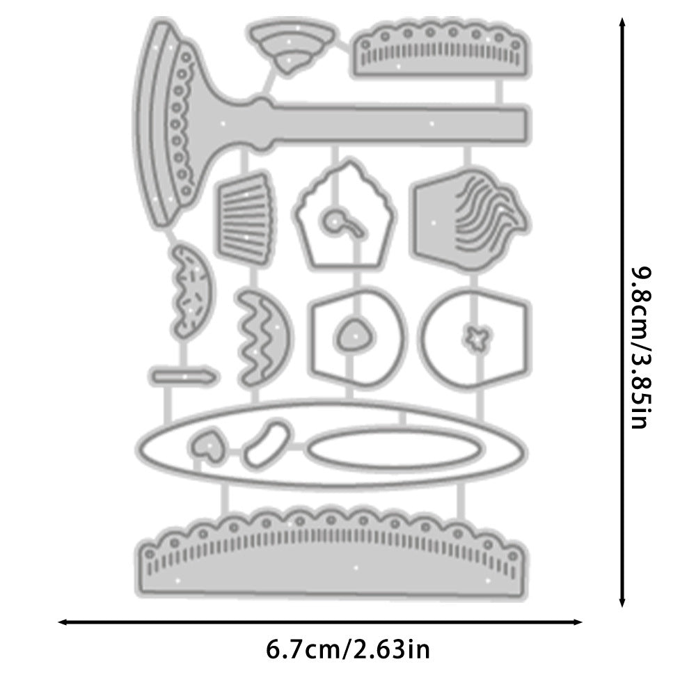 Cakes and Desserts Metal Cutting Dies