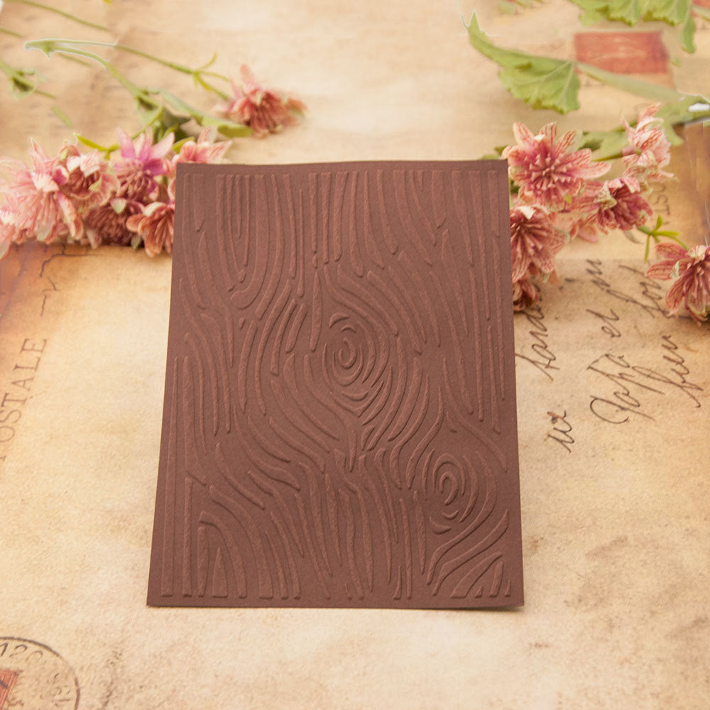 Tree Pattern Background Plastic Embossing Folder