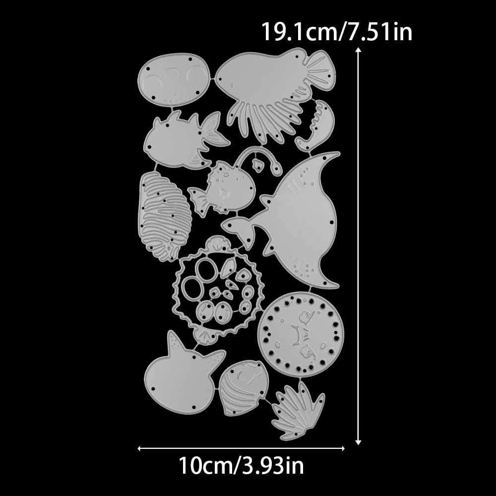 Marine Animals Metal Cutting Dies