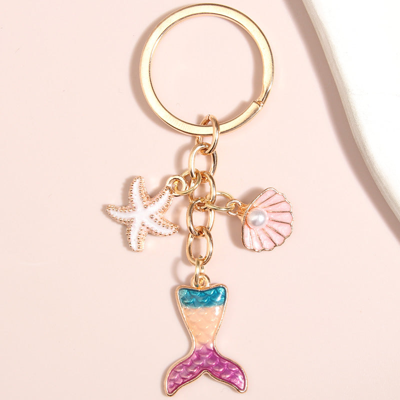 Ocean Mermaid Keychain