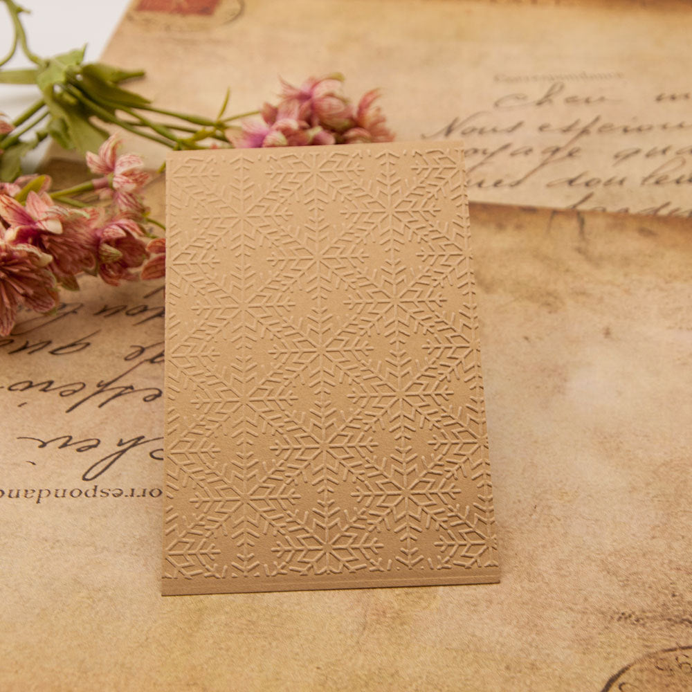 Geometric Background Pattern Plastic Embossing Folder