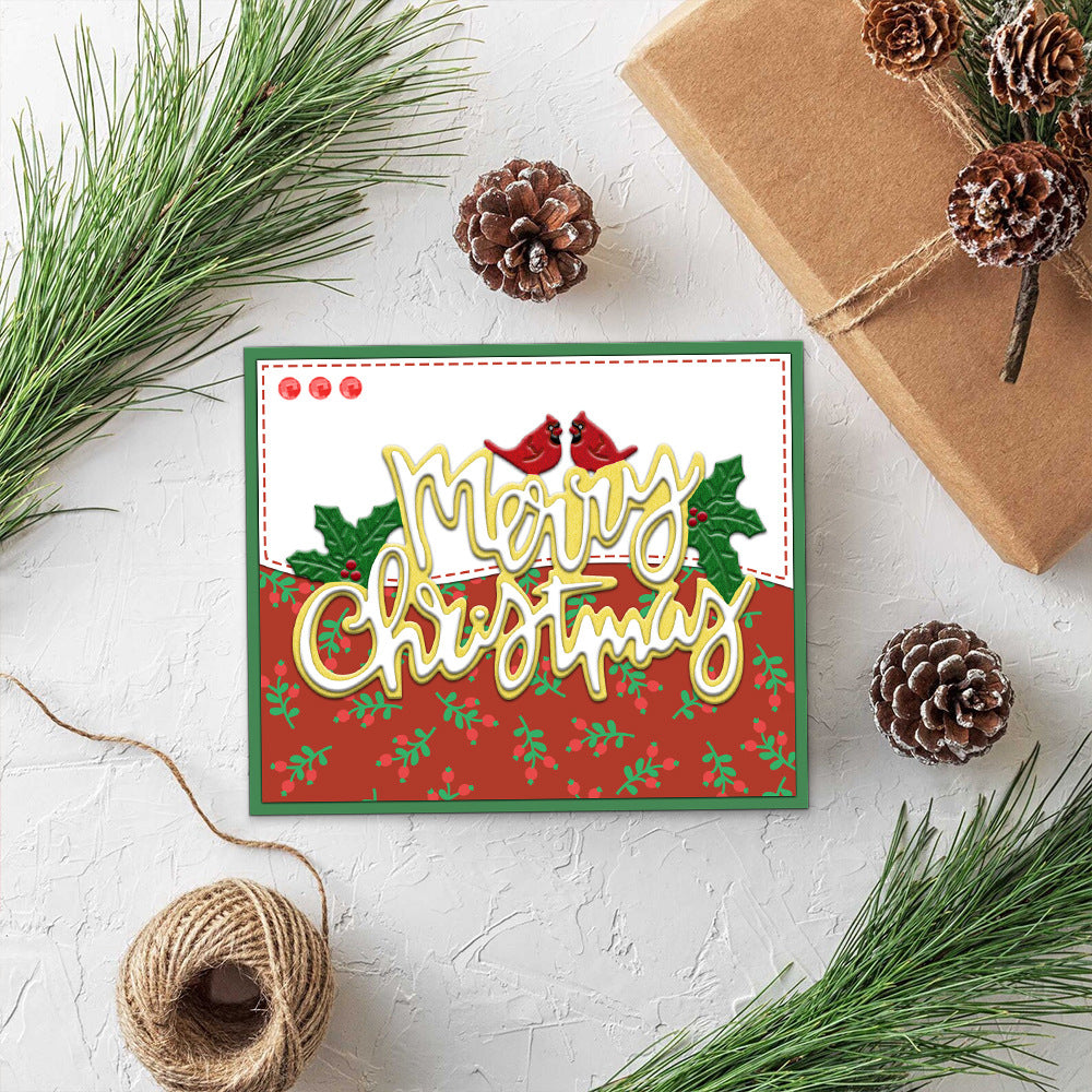 "Merry Christmas" Metal Cutting Dies