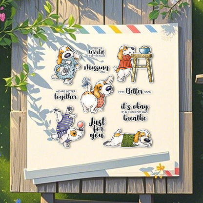 Naughty Puppy Dies & Stamps Set