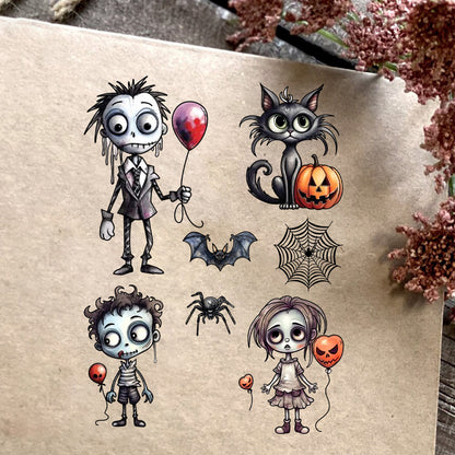 Halloween Theme Dies & Stamps Set