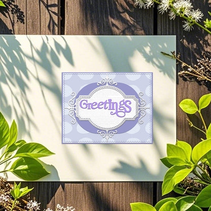 Decorative Flower Frame Metal Cutting Dies