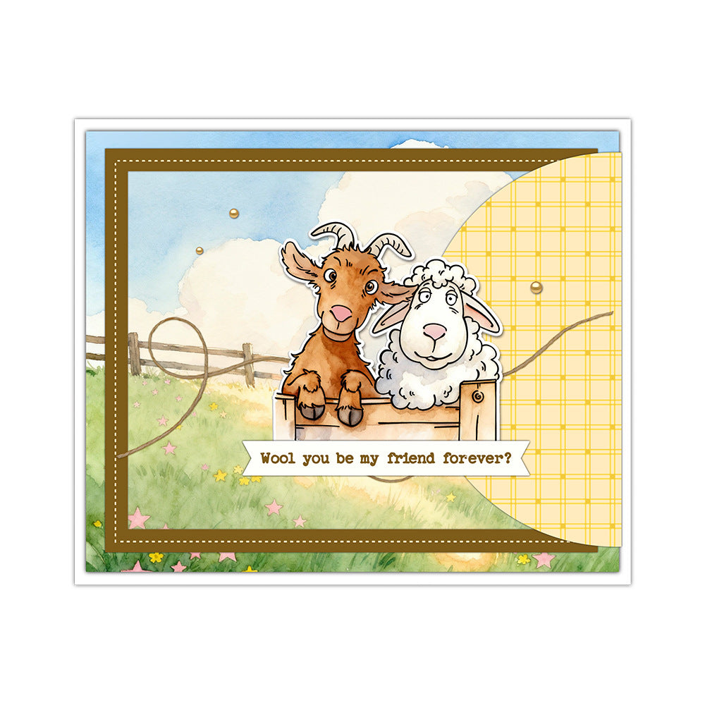 Animal Friendship Clear Stamps