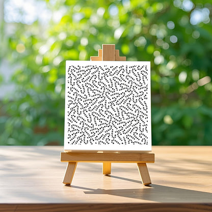 Christmas Pattern DIY Painting Hollow Stencil