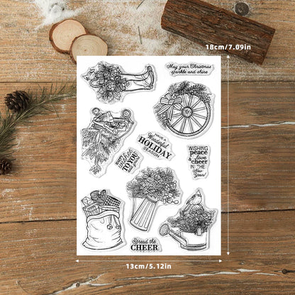 Christmas Decoration Clear Stamps