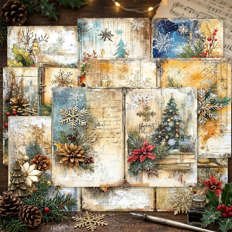 A5 Christmas Decorations Journal Scrapbook Paper