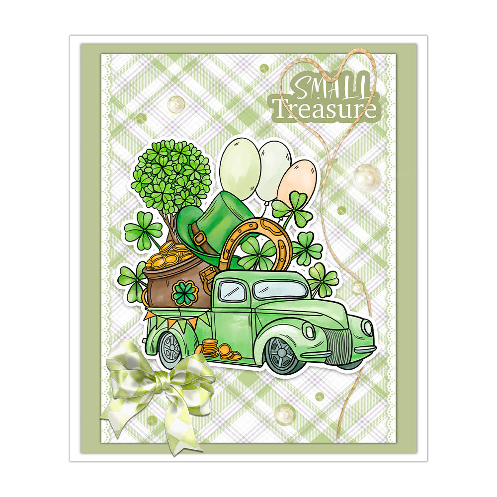 St. Patrick's Automobile Clear Stamps