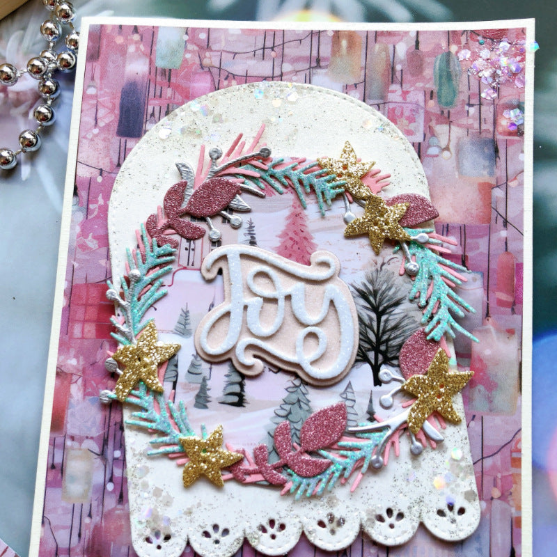 Christmas Wreath Metal Cutting Dies