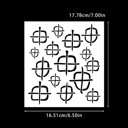 Creative Patterns DIY Painting Hollow Stencil