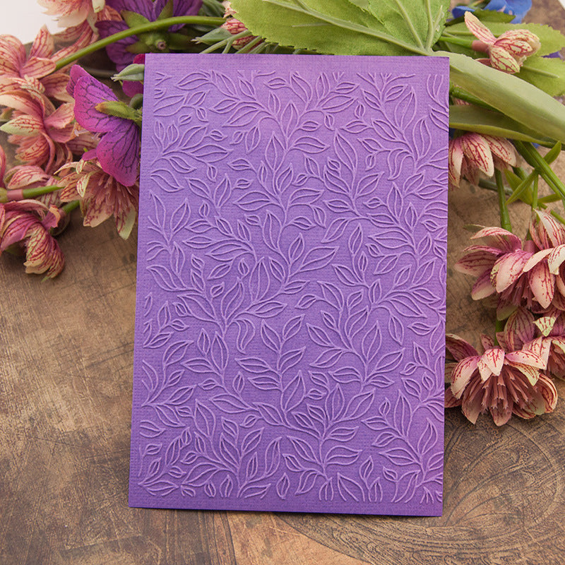 Branches and Leaves Embossing Folder