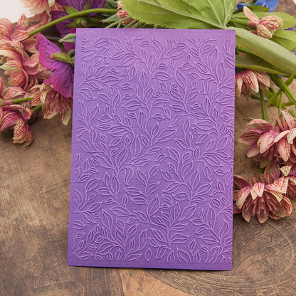 Branches and Leaves Embossing Folder