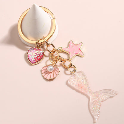 Ocean Mermaid Keychain