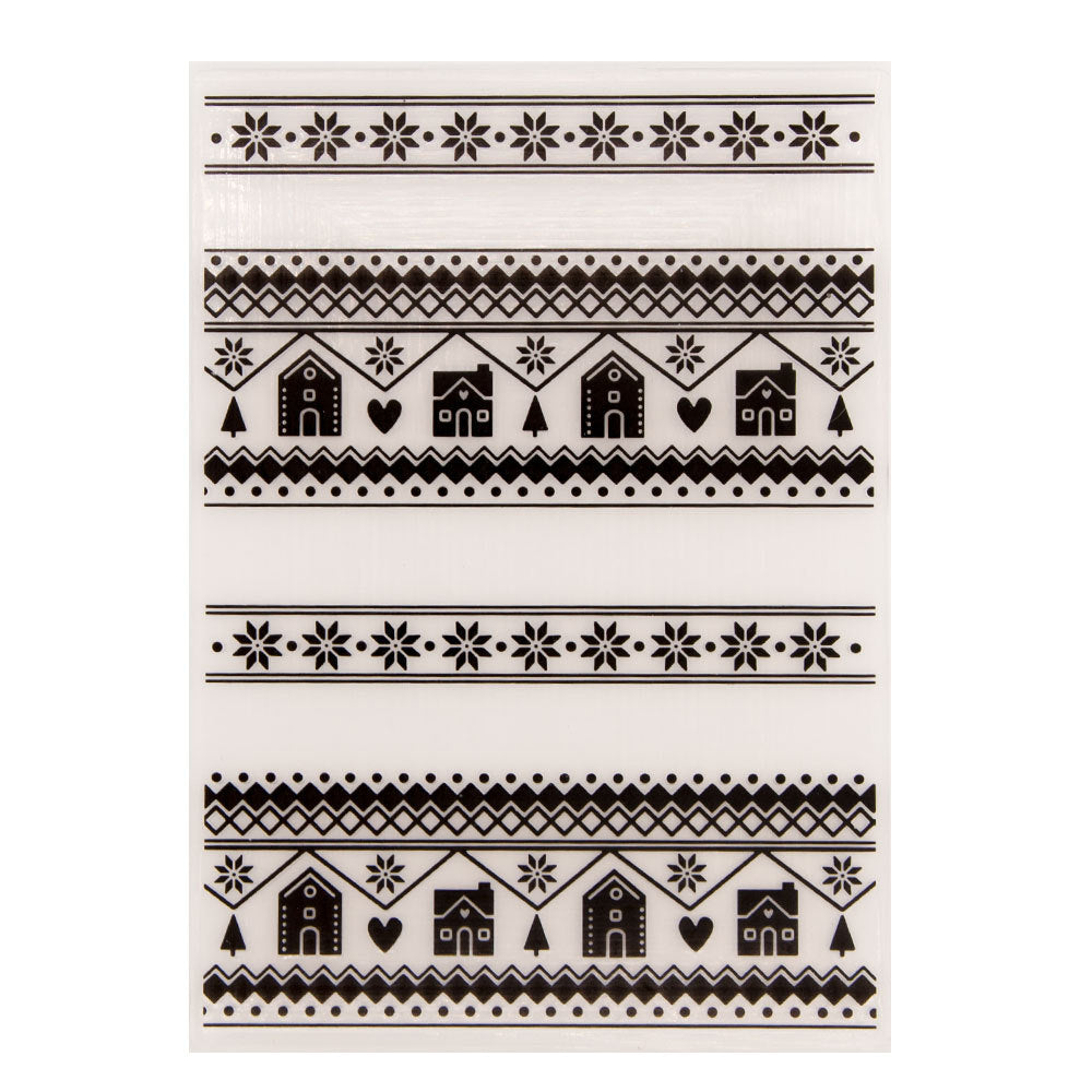 House Decoration Plastic Embossing Folder