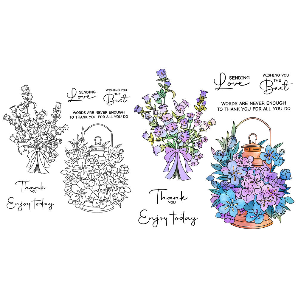 Bellflower Clear Stamps