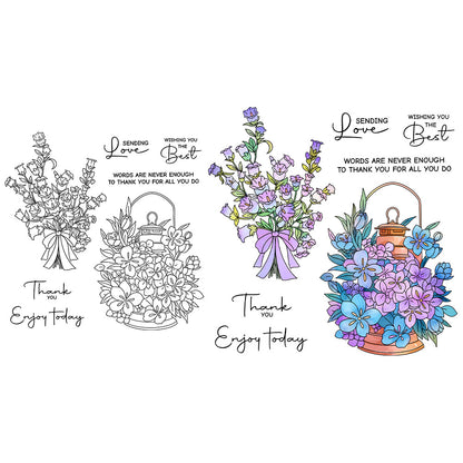 Bellflower Clear Stamps