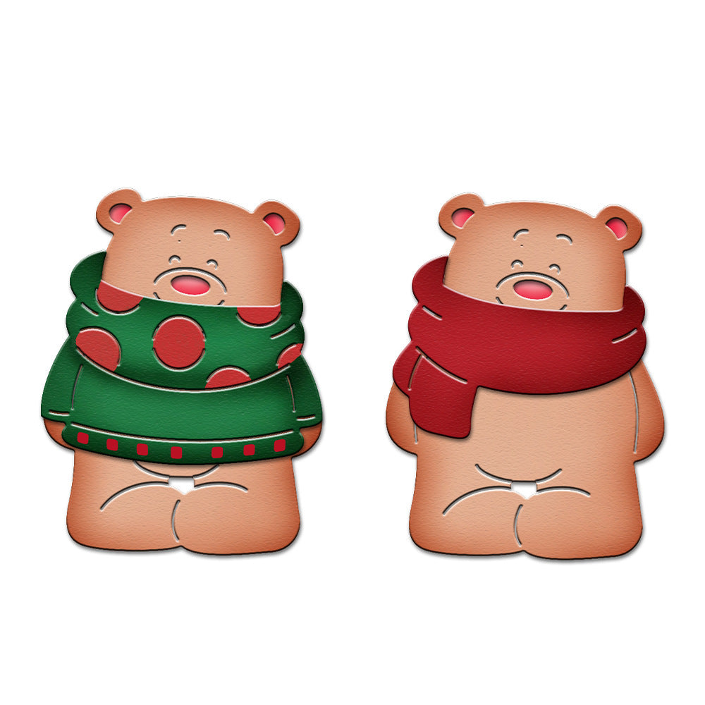 Christmas Bear Metal Cutting Dies