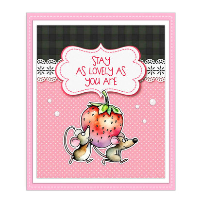 Greedy Mouse Clear Stamps