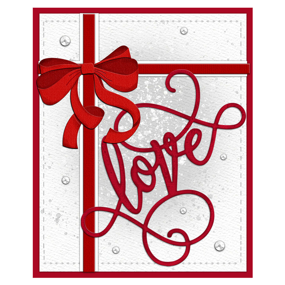"Love" Words Metal Cutting Dies