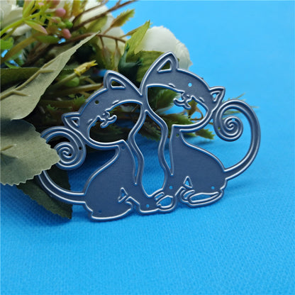 2 Pcs Cats Metal Cutting Dies