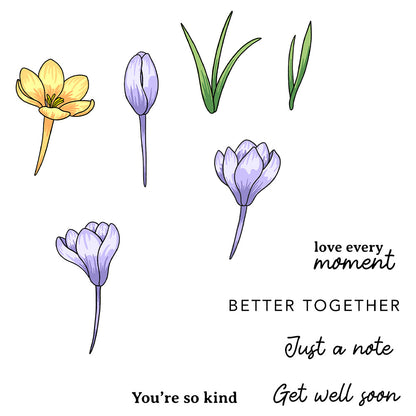 Multicolor Saffron Dies & Stamps Set