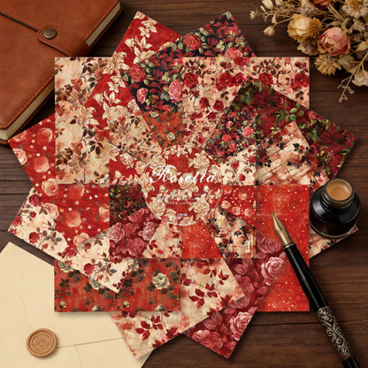 24PCS 6" Rosetta Scrapbook Paper & Cardstock