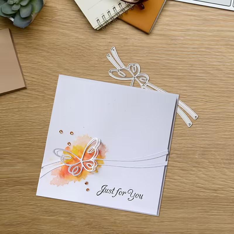 Butterfly Ribbon Design Metal Cutting Dies