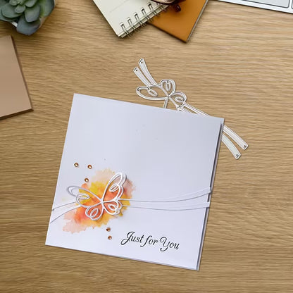 Butterfly Ribbon Design Metal Cutting Dies