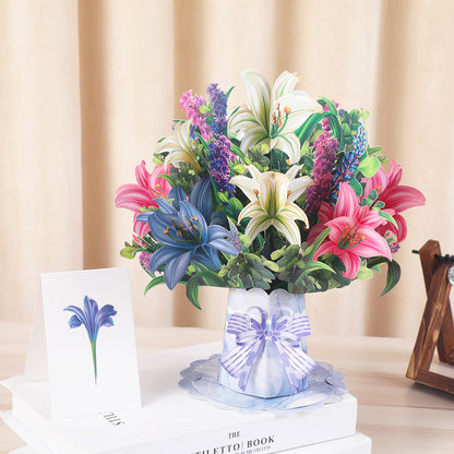 3D Pop-Up Card Creative Bouquet