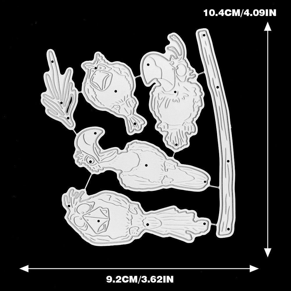 Cute Little Birds Metal Cutting Dies