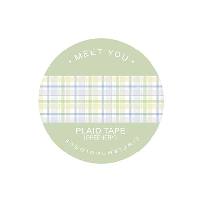 Basic Plaid Decorative Washi Tape