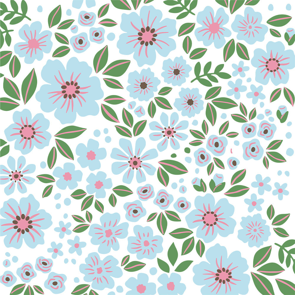 4 PCS Pretty Flowers Pattern DIY Painting Hollow Stencil