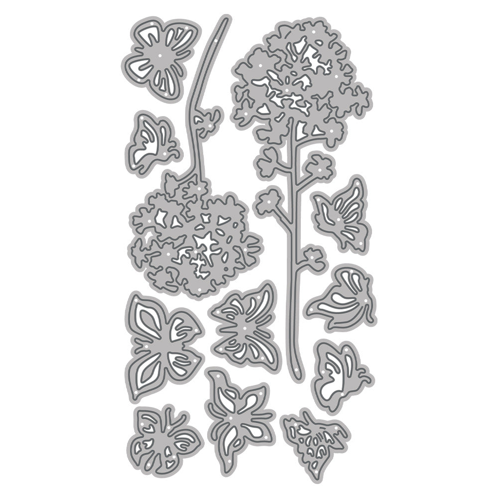 Flowers and Butterflies Metal Cutting Dies
