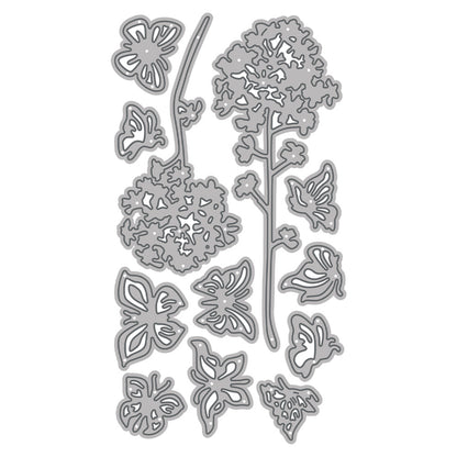 Flowers and Butterflies Metal Cutting Dies