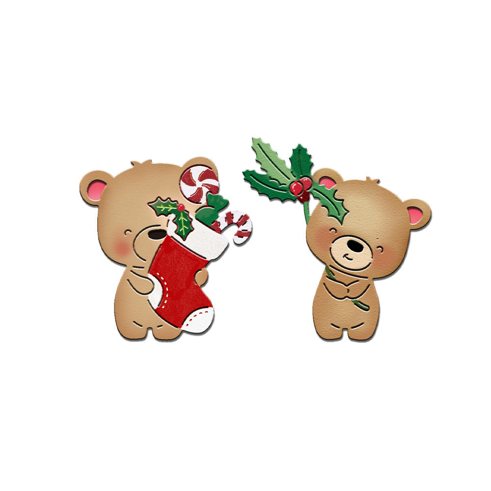 Christmas Bear Metal Cutting Dies