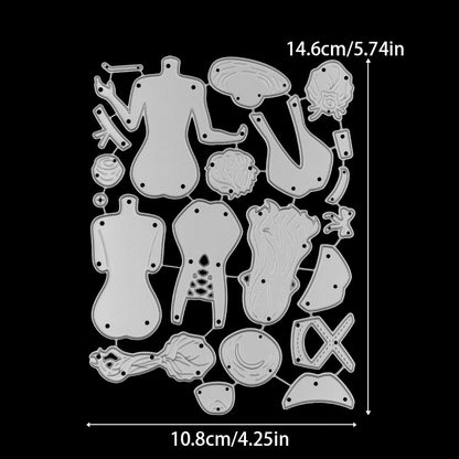 Beach Girls Metal Cutting Dies