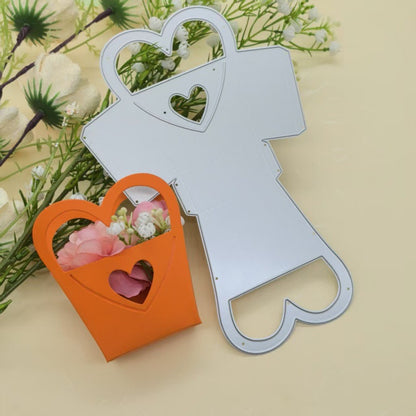 Love Hand Basket Metal Cutting Dies