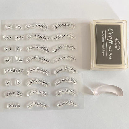Eyelash Clear Stamps