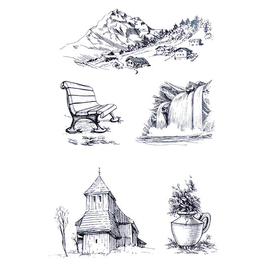 Landscape Clear Stamps