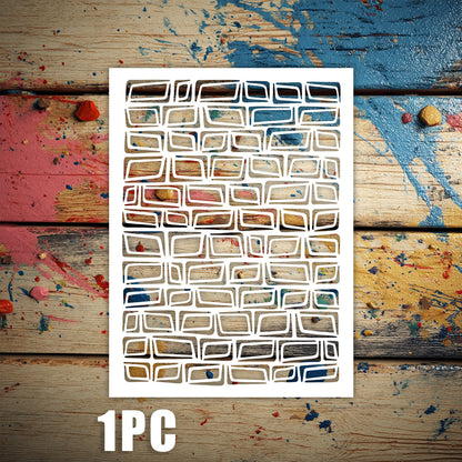 Wall Pattern DIY Painting Hollow Stencil