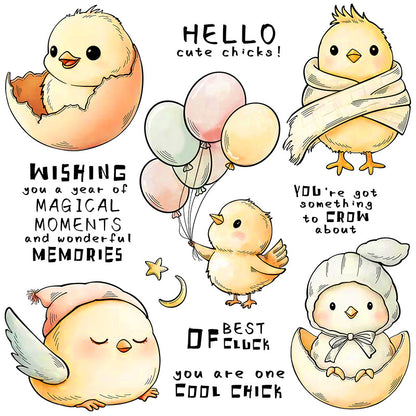 Easter Series Dies & Stamps Set