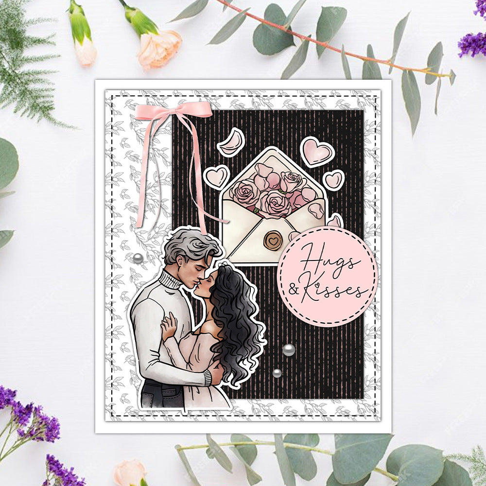 Valentine's Day Theme Dies & Stamps Set