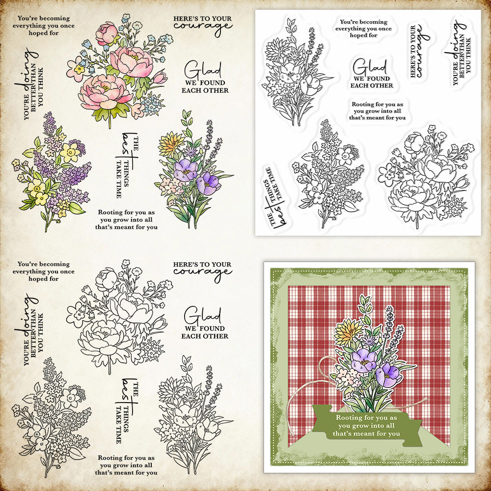 Beautiful Bouquets Clear Stamps