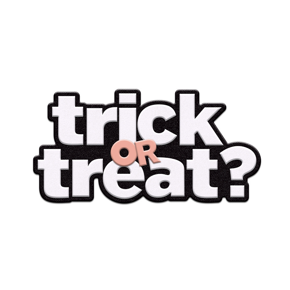 "Trick Or Treat" Words Metal Cutting Dies