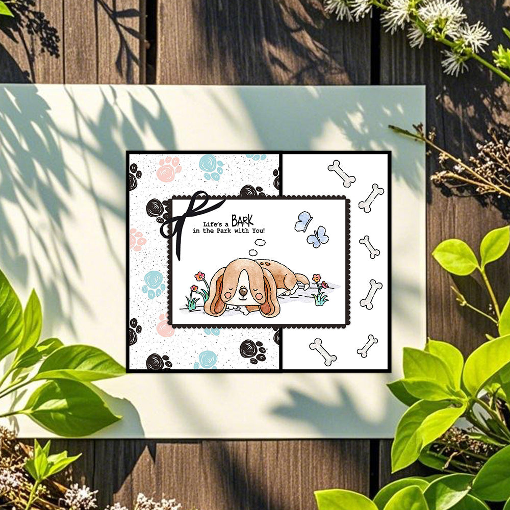 Cute Puppy Clear Stamps