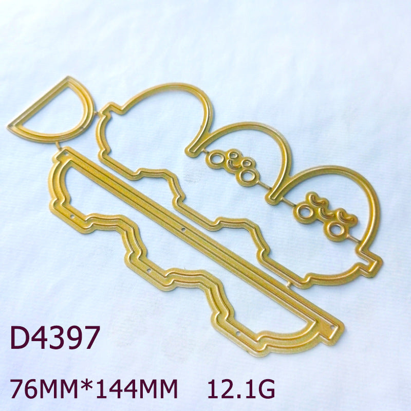 Cute Easter Egg Metal Cutting Dies