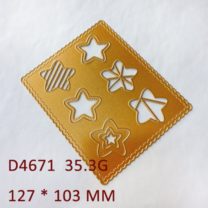Star Background Board Metal Cutting Dies